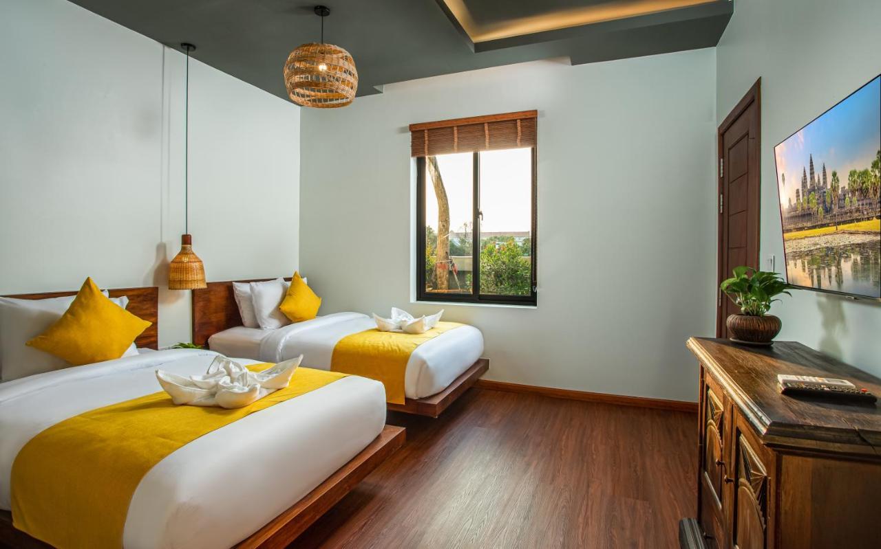 Le Chanthou Boutique Ciudad de Siem Riep Exterior foto